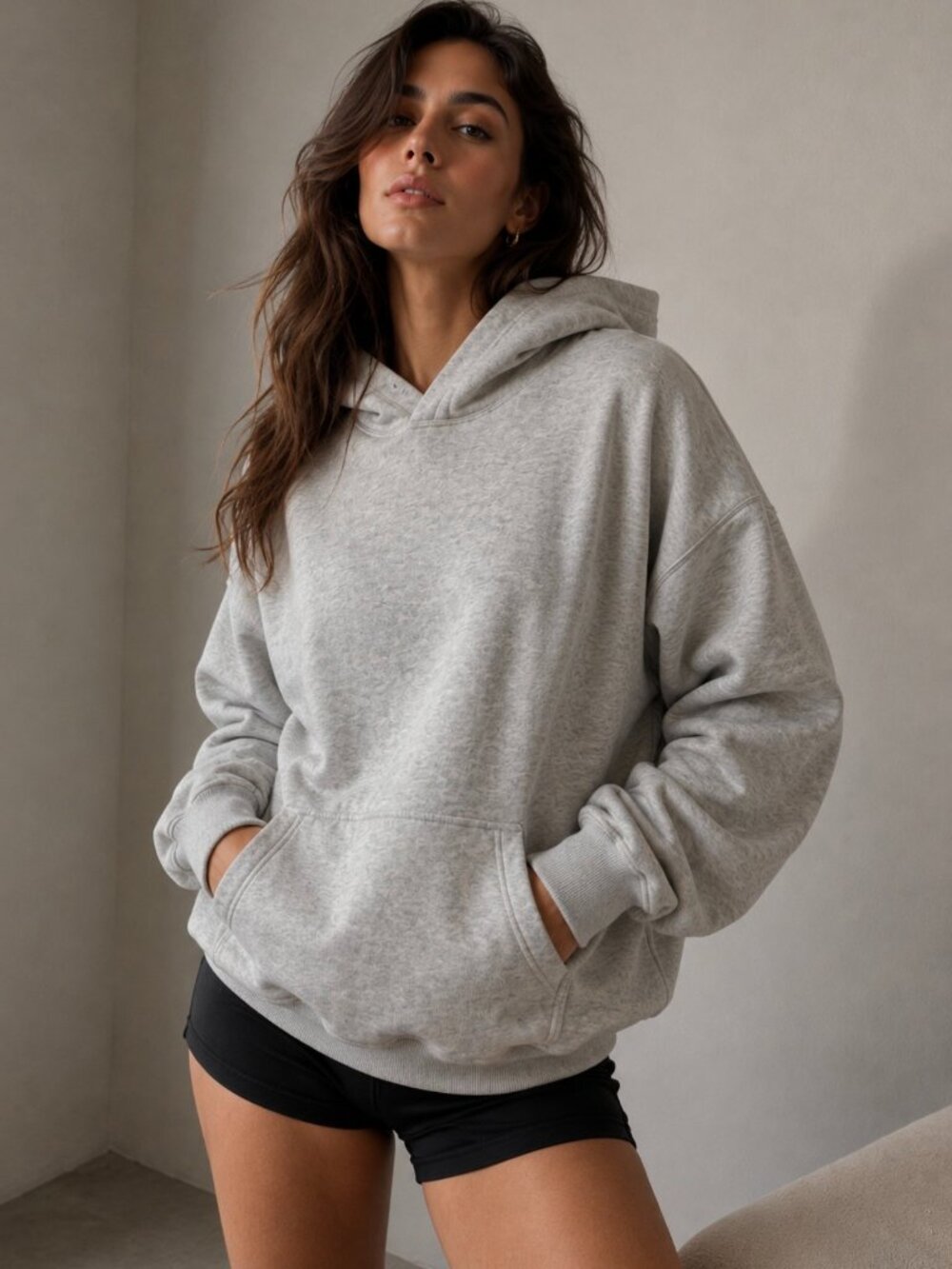 Oversized hoodie for women in size L